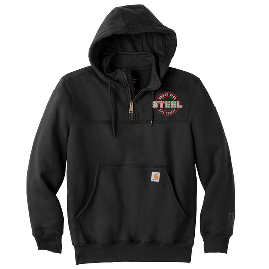 South Side Steel Carhartt ® Rain Defender ® Paxton Heavyweight Hooded Zip Mock Sweatshirt