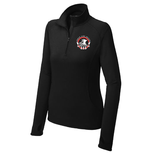 South Side Skills Ladies Sport-Wick® Stretch 1/4-Zip Pullover