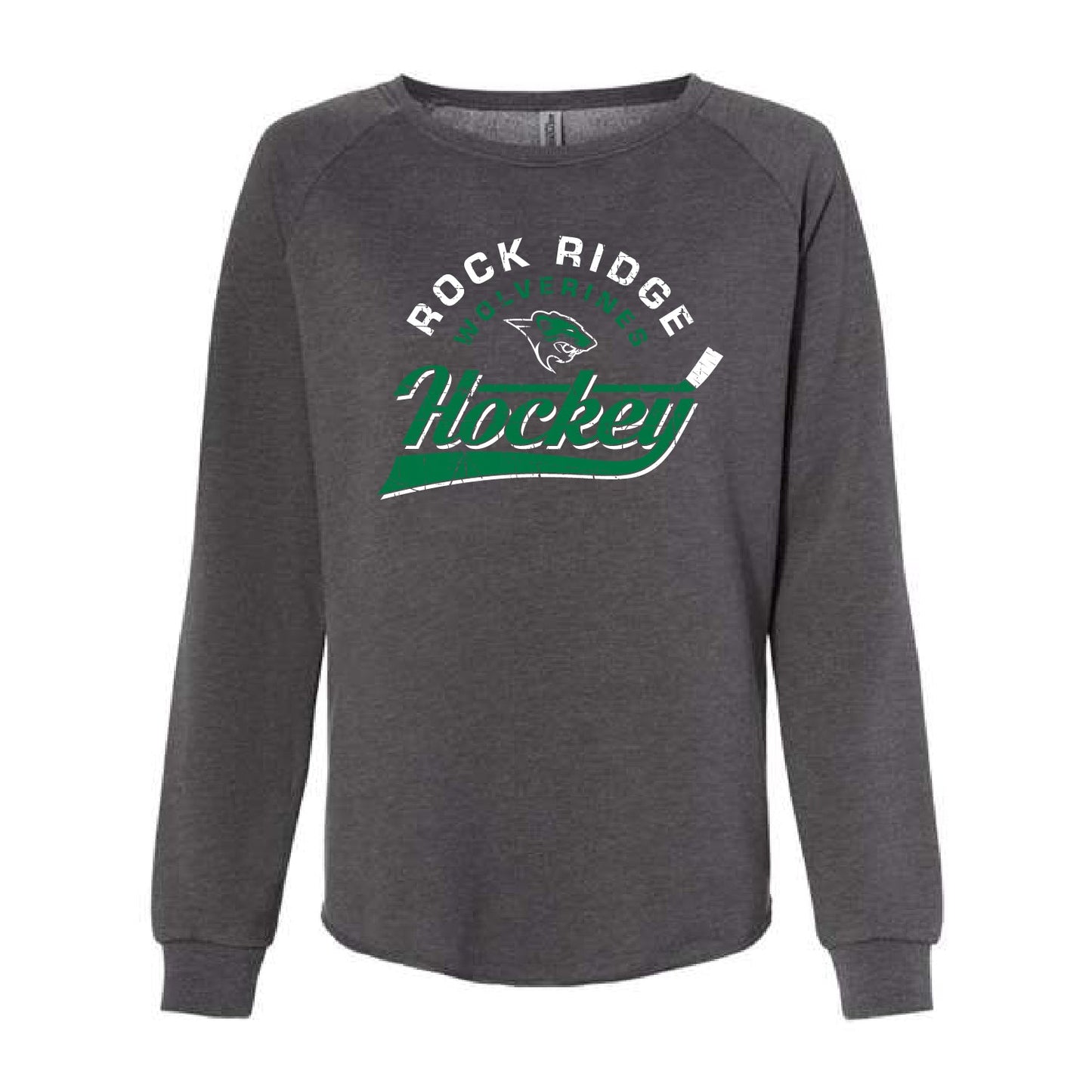 Rock Ridge Wolverine Peewee & Bantam Women's Crewneck Sweatshirt