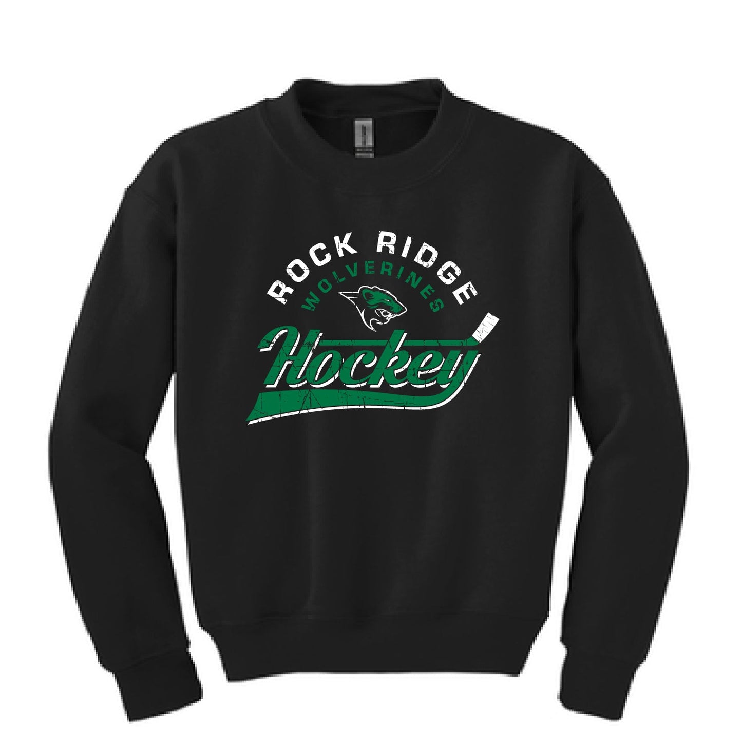 Rock Ridge Wolverine Peewee & Bantam Youth Crewneck Sweatshirt