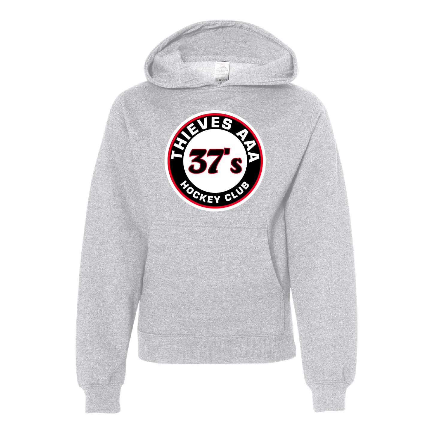 Thieves AAA Hockey Youth Midweight Hooded Sweatshirt 37's Circle