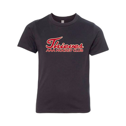 Thieves AAA Hockey Youth CVC T-Shirt Script