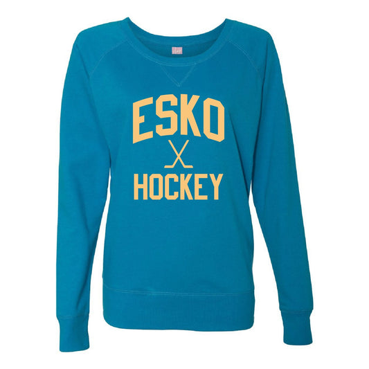 Esko Hockey Women's Slouchy French Terry Pullover