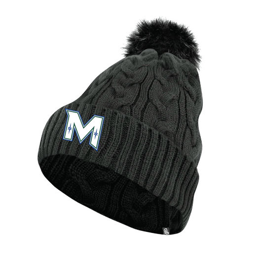 Mirage Youth Hockey MARTINA WOMEN'S CABLE KNIT BEANIE - DSP On Demand